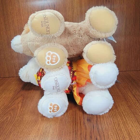 Lion King Plush Simba Nala Build A Bear Disney Stuffed Animals Music Heartbeat - Picture 11 of 12